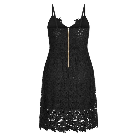 CITY CHIC SO FANCY LACE, FIT AND FLARE DRESS - BLACK SIZE 20 (NEW WITH TAGS) A20 CITY CHIC SO FANCY LACE, FIT AND FLARE DRESS - BLACK SIZE 20 (NEW WITH TAGS) A20